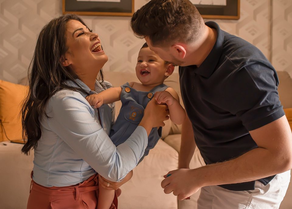 Smash The Cake em casa l Ensaio de Familia